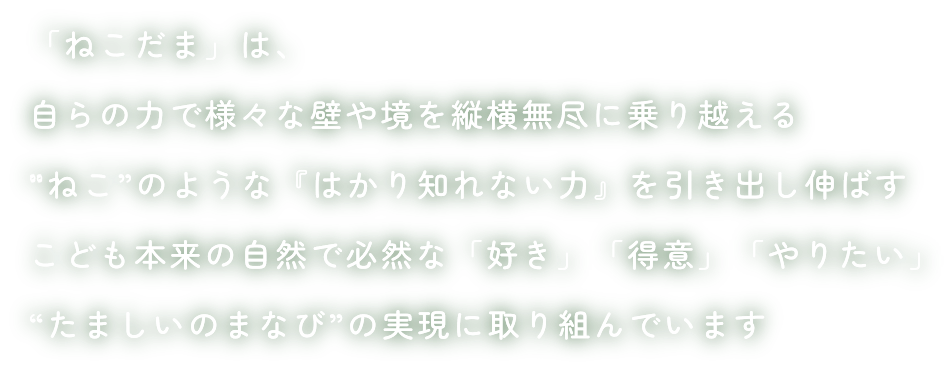 こどもたちのあしたを願う　あつい想いをあつめたい
